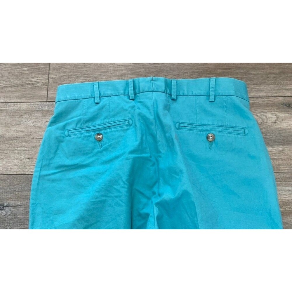Peter Millar Crown Sport Soft Touch Mens 32x30 Mint Green Stretch Preppy Golf - Picture 6 of 9